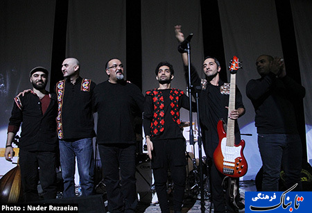 گزارش تصویری تابناک فرهنگی از کنسرت گروه داماهی