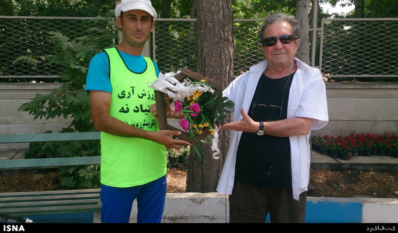 تقدیر مهرجویی از یک جوان بوشهری