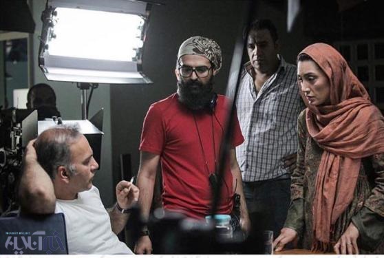 هدیه تهرانی پشت صحنه‌ی جدیدترین فیلمش