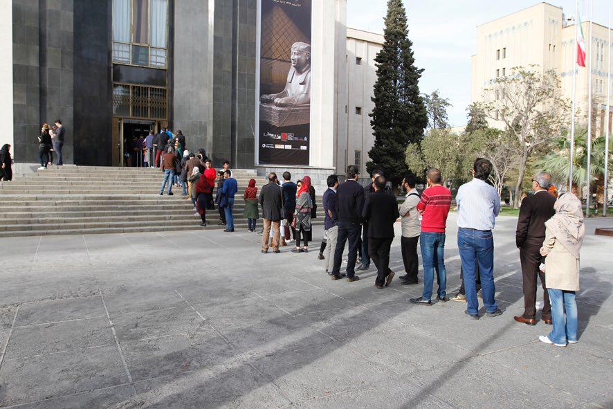 ابوالهول در تهران/15هزارنفر برای تماشای لوور به موزه رفتند